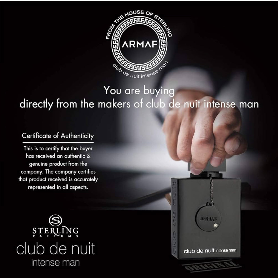 Perfume Club de nuit 3.6 onzas